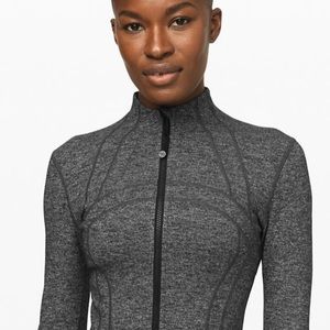 Lululemon DEFINE jacket, in Heathered Grey, Size 6